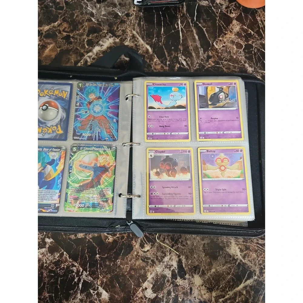 Pokemon And Dragon Ball Card Lot In Pokemon Binder